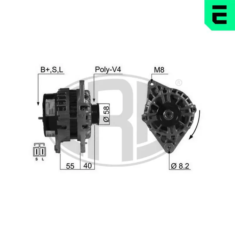 ERA 210492A Alternator