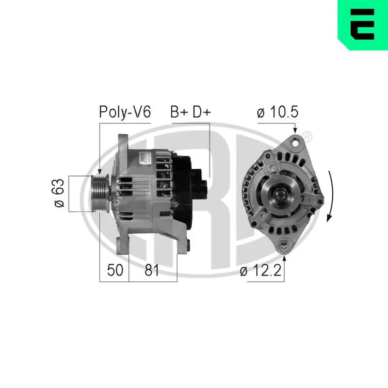 210760A Alternator