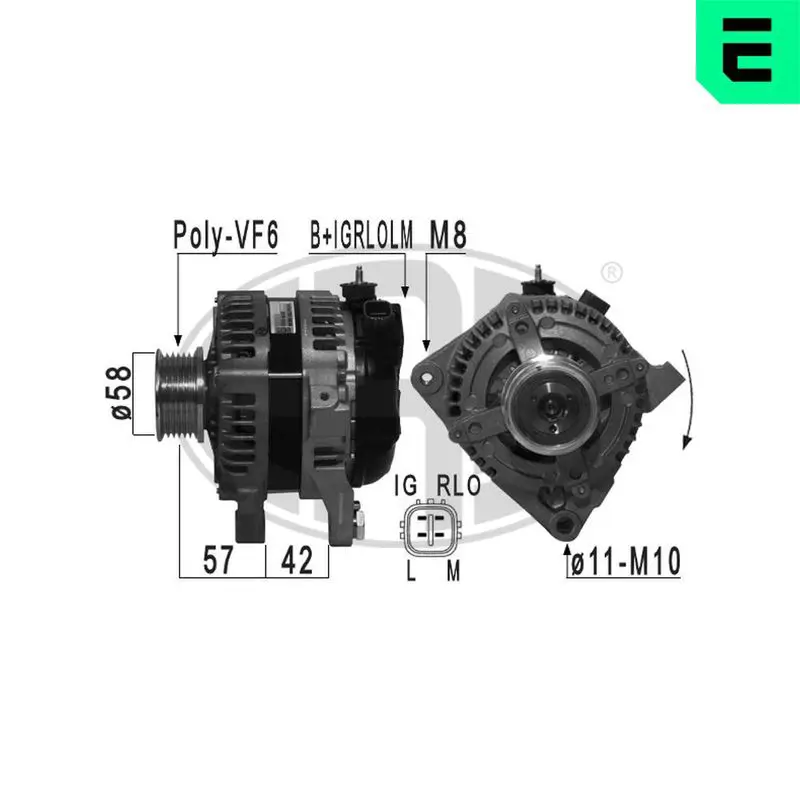 ERA 210979A Alternator