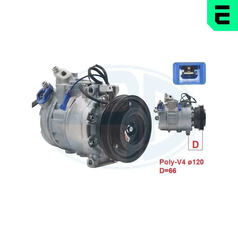 ERA 670014 Compressor, air conditioning