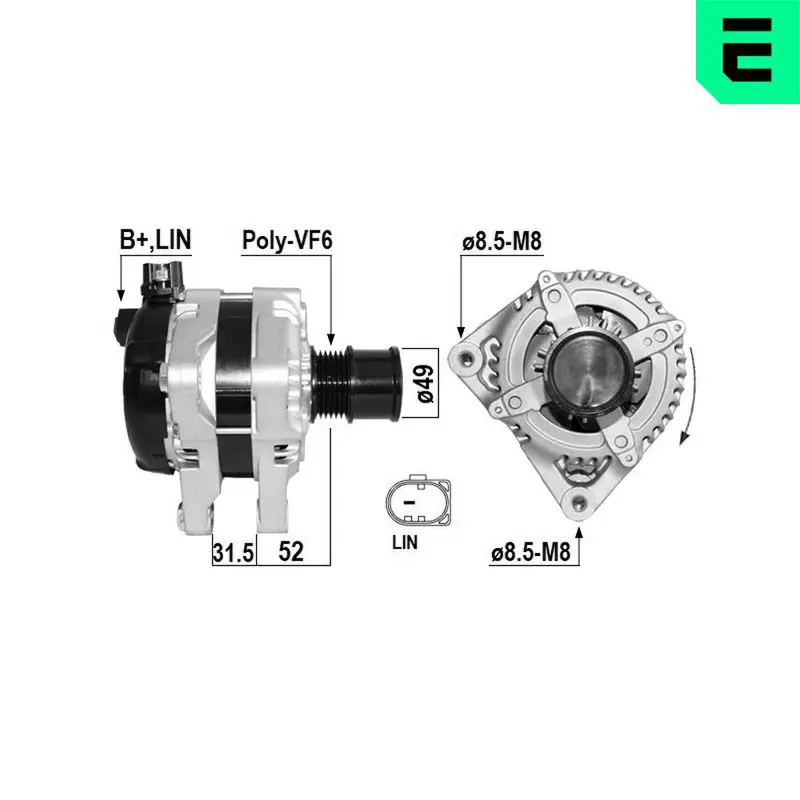 ERA 209710A Alternator