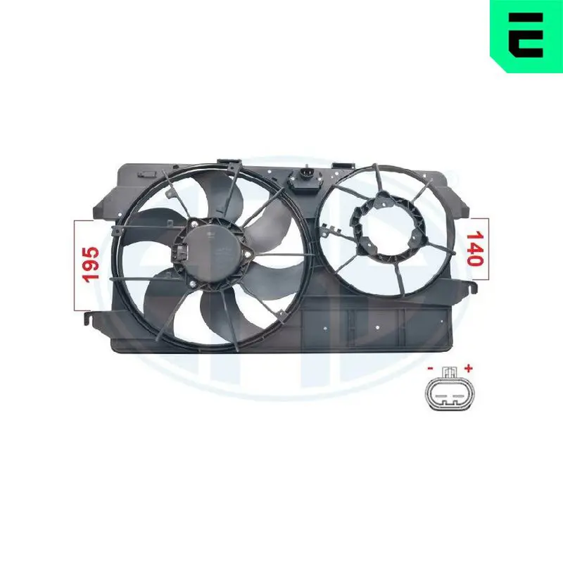 Era 352124 Вентилятор охлаждения