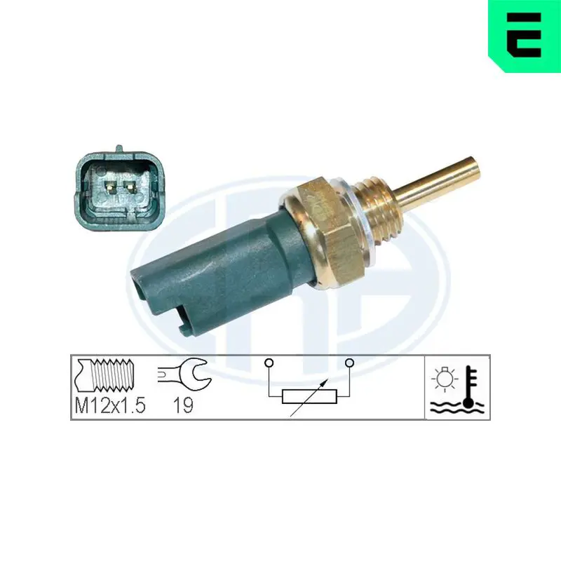 ERA 330142 Датчик температуры ОЖ OPEL