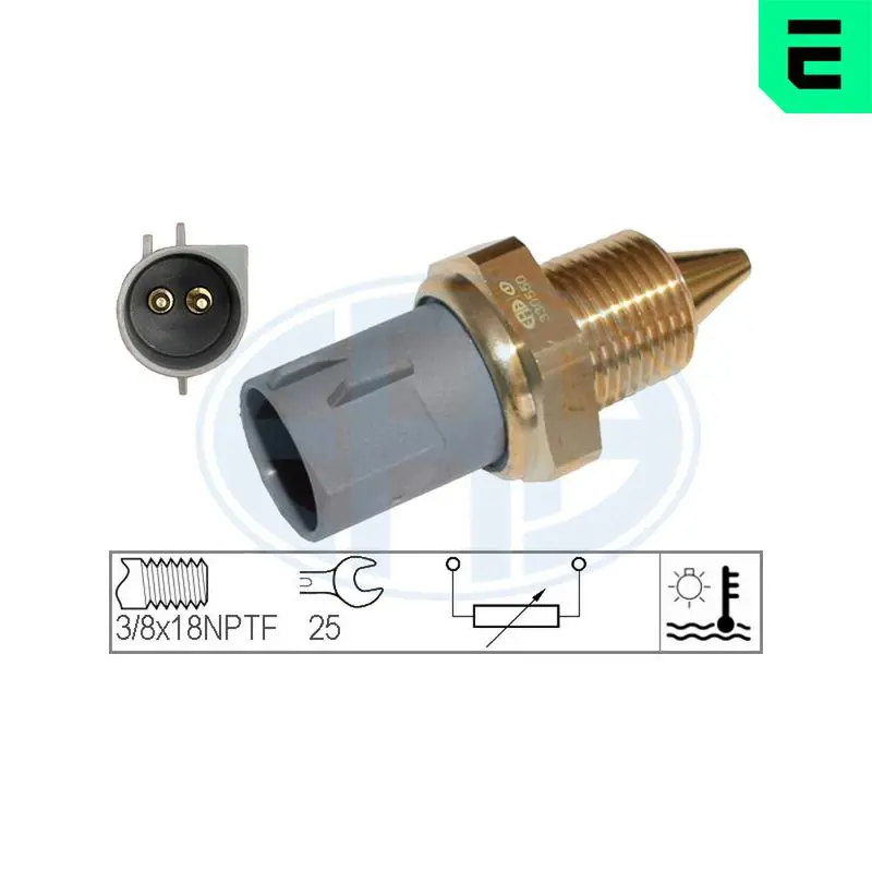 ERA 330550 Датчик, температура ОЖ FORD
