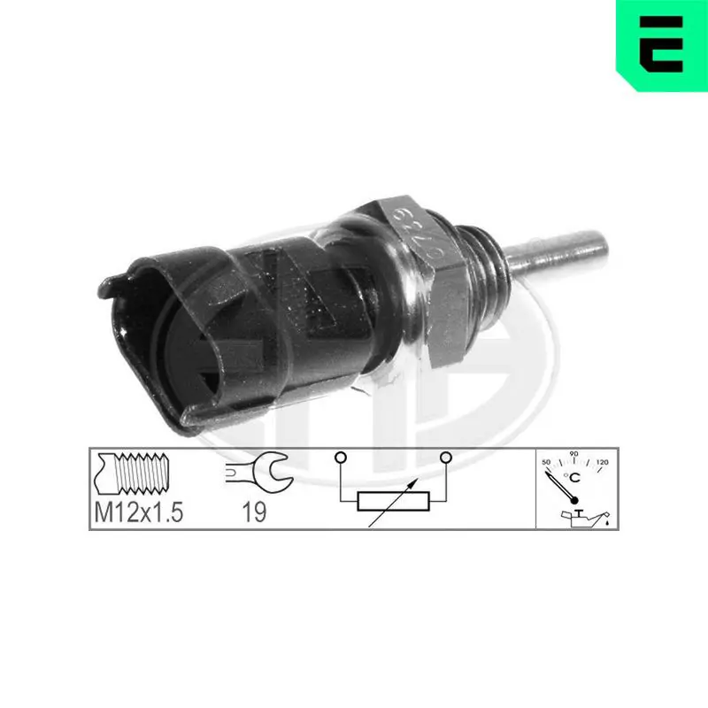 ERA 330137 Датчик температуры ОЖ OPEL