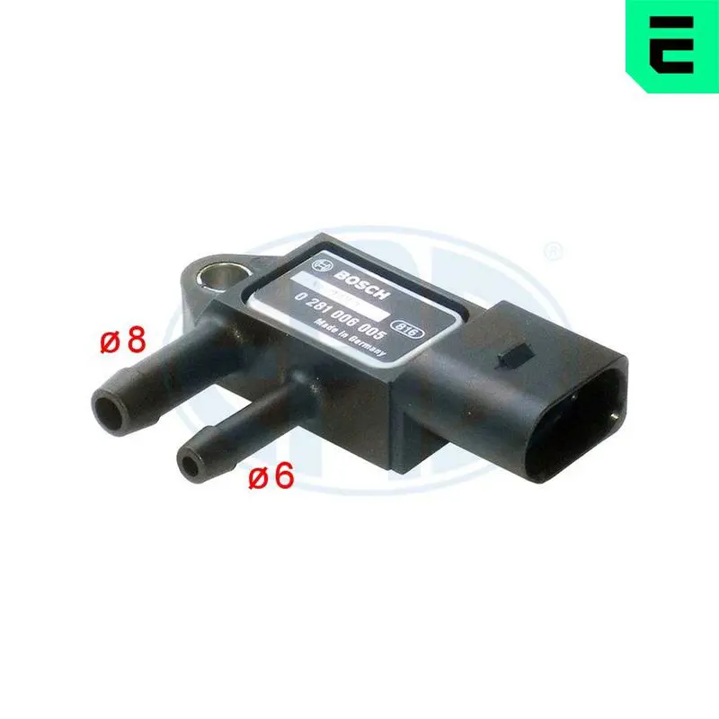 ERA 550711A Датчик, давление выхлопных