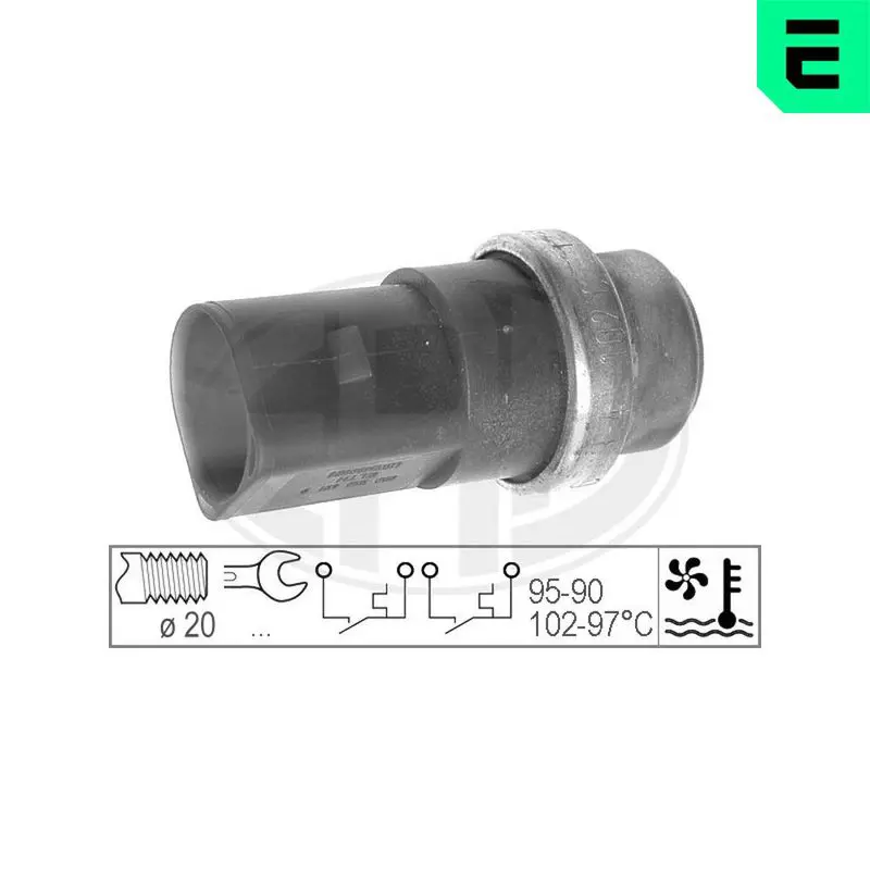 ERA 330231 Датчик, включение вентилятора