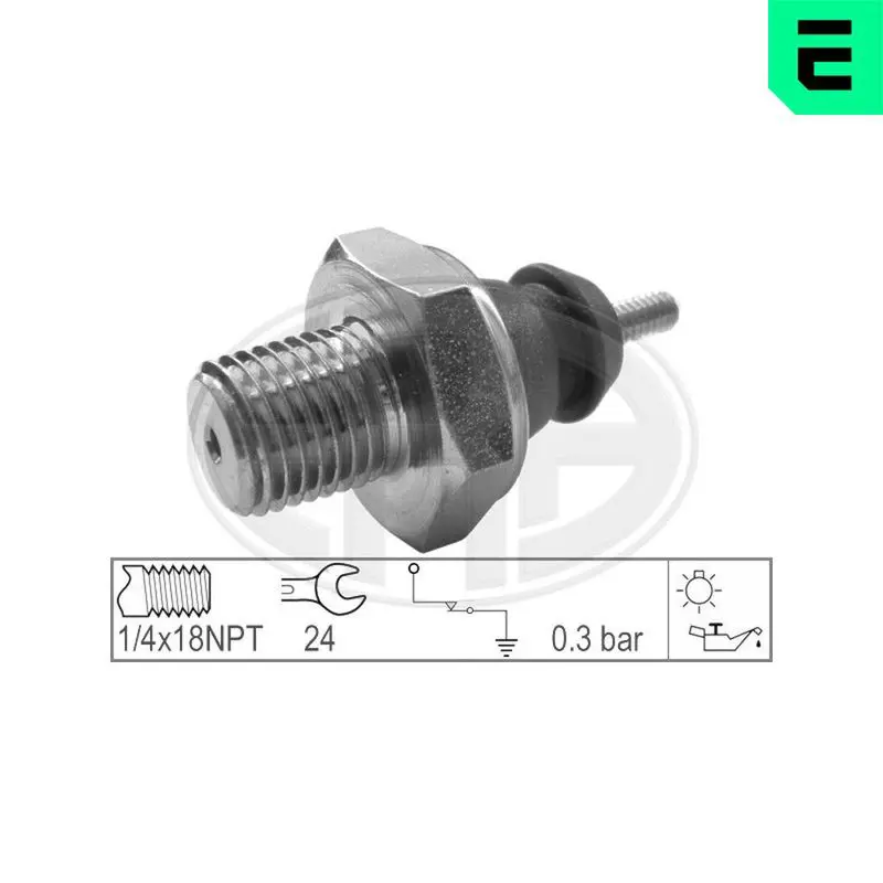 ERA 330005 Датчик, давление масла FORD