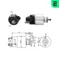 ZM391 Реле втягивающее KIA CEED