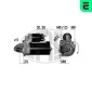 220663 Стартер FIAT DUCATO 2.3 2.5кВт