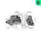 220447 Стартер AUDI/VW 1.6 03-10