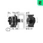 210949 Генератор FORD TRANSIT 2.2TDCi