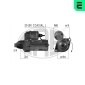 220359 Стартер FIAT 1.3D 1.3к.Вт