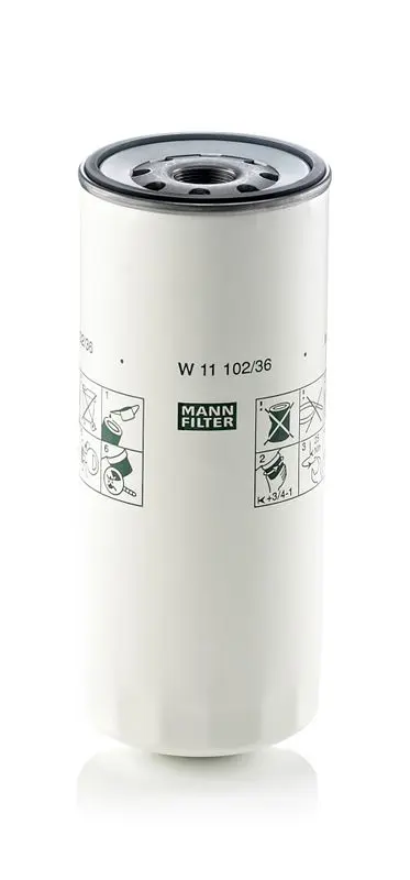 MANN W1110236 Фильтр масляный W11102/36