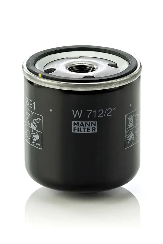 MANN W71221 Фильтр масляный W712/21