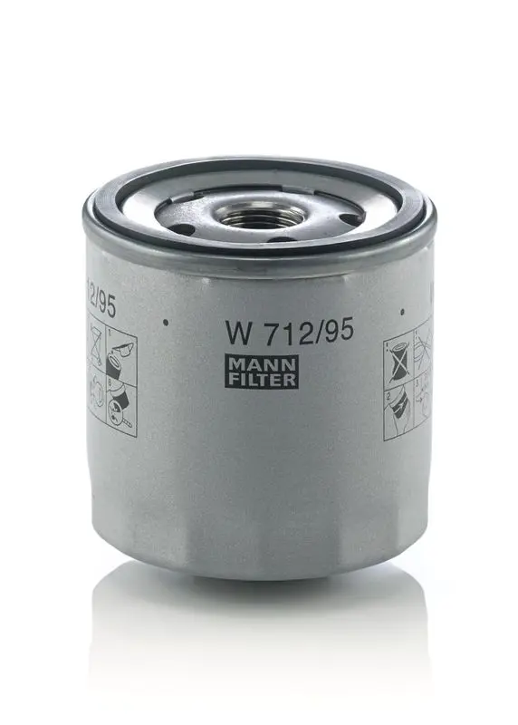 MANN W71295 Фильтр масляный W712/95