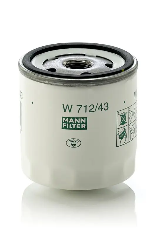 MANN W71243 Фильтр масляный W712/43
