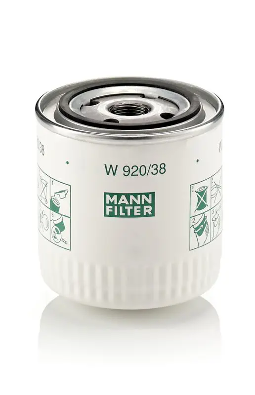MANN W92038 MANN фильтр масляный W 920/38