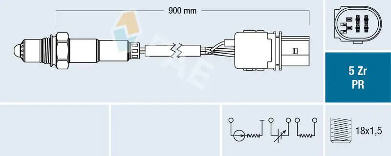 75032 Лямбда-зонд VAG