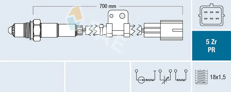 75090 Лямбда зонд MAZDA