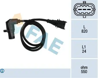 FAE 79041 Sensor, crankshaft pulse
