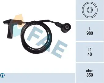 FAE 79243 Датчик числа оборотов
