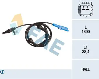 78089 Датчик ABS Citroen