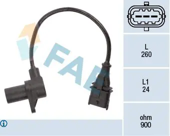 FAE 79197 Датчик фазы двигателя