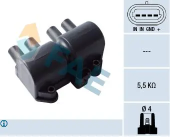 80318 Катушка зажигания GM
