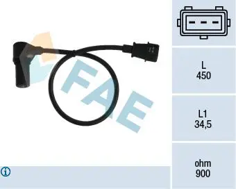 FAE 79074 Датчик фазы двигателя