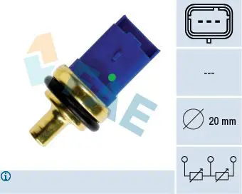 FAE 33790 Датчик температуры