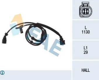 78029 Датчик ABS Ford