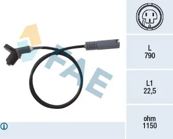 78017 Датчик ABS Bmw