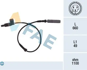 78023 Датчик ABS Bmw