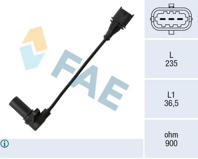 FAE 79068 Датчик положения коленвала
