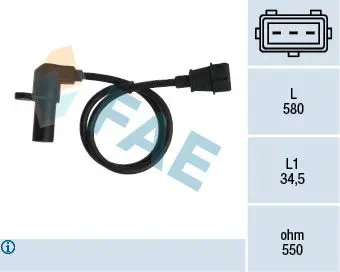 FAE 79075 Датчик фазы двигателя
