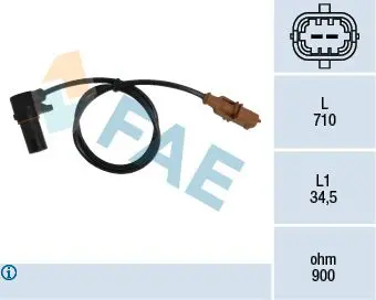 FAE 79077 Датчик фазы двигателя