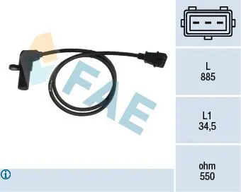 FAE 79078 Датчик фазы двигателя