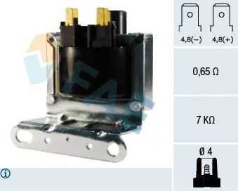 FAE 80262 Катушка зажигания