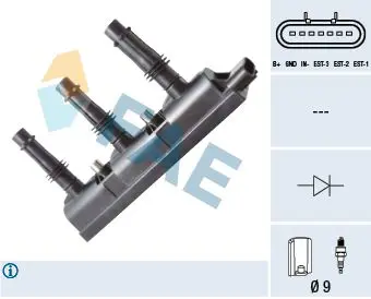 80258 Катушка зажигания