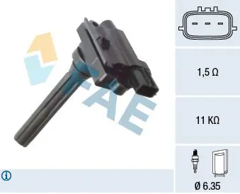 FAE 80393 Катушка зажигания