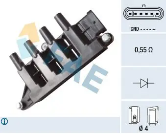 80340 Катушка зажигания