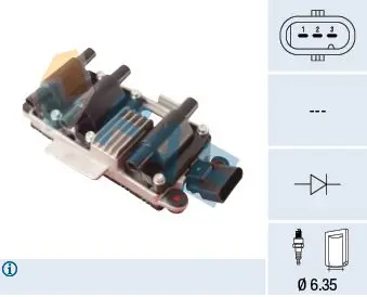 FAE 80445 Катушка зажигания