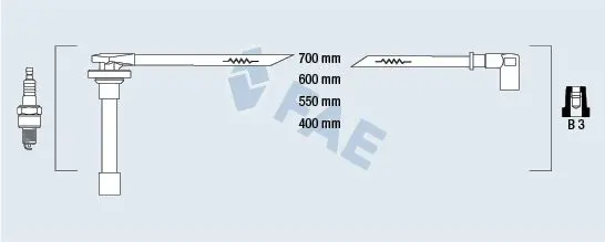 85811 Провода зажигания