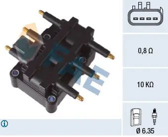 FAE 80415 Катушка зажигания