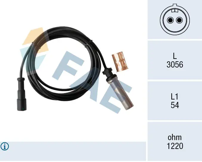 FAE 78560 Датчик, частота вращения