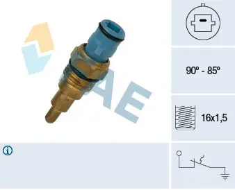 FAE 37660 Датчик включения вентилятора
