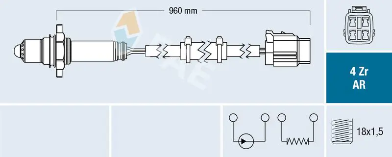 FAE 75631 Лямбда-зонд