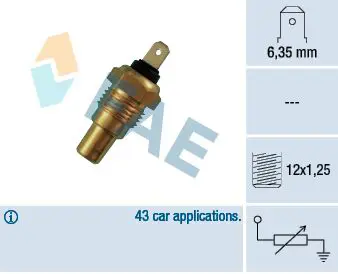 FAE 31650 Датчик температуры