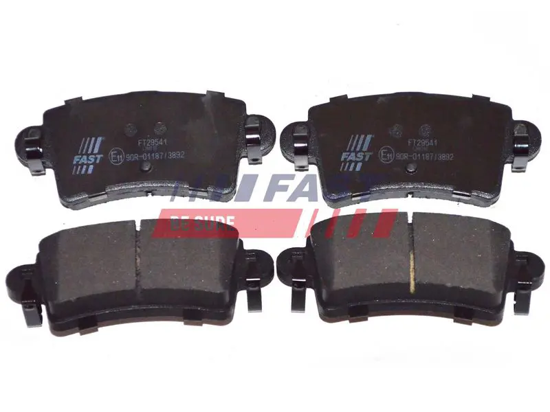 FAST FT29527 Комплект тормозных колодок,
